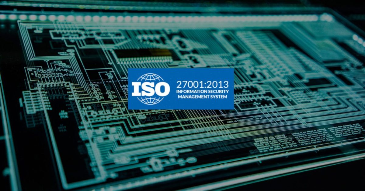 TASConnect is ISO27001:2013 certified